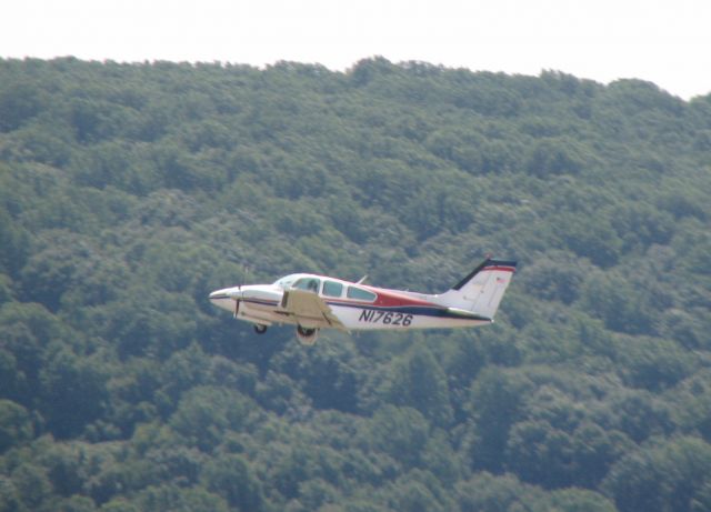 Beechcraft 55 Baron (N17626) - at Queen City