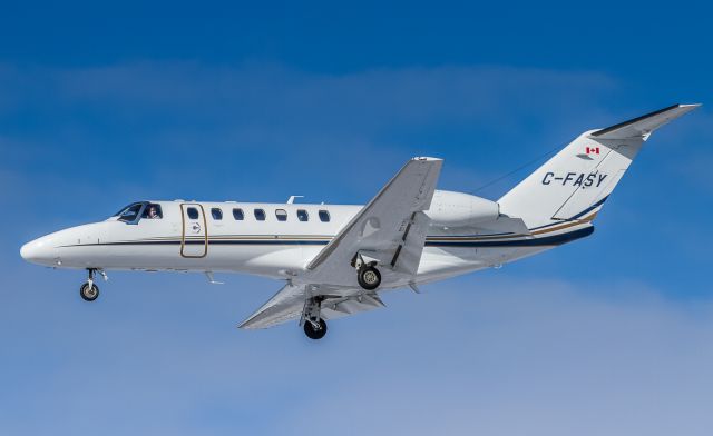 Cessna Citation CJ3 (C-FASY) - This Air Sprint Cessna on her way down to runway 23