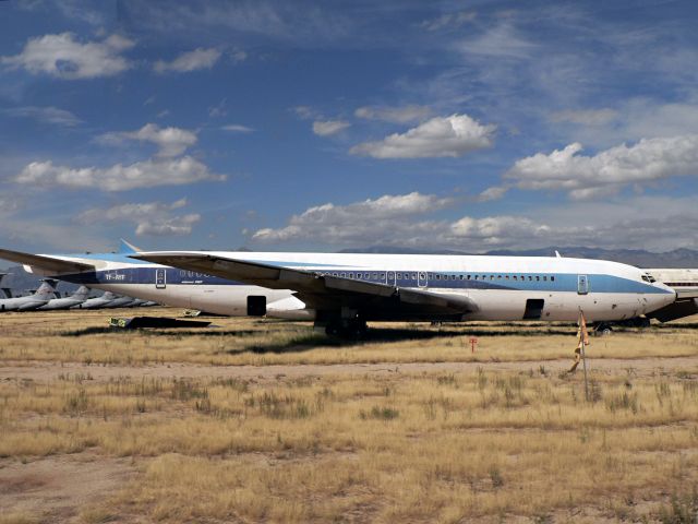 TF-AYF — - Oct 6, 2006: Wearing basic El Al colors, this 707 has been in storage with AMARC (now AMARG) for many years.