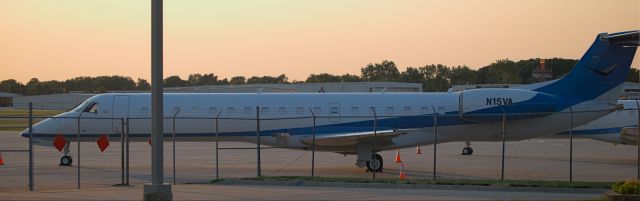 Embraer ERJ-145 (N15VA) - Parked at Signature Flight Services Sat morning 7-10-21