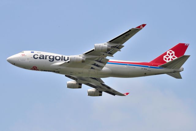 Boeing 747-400 (LX-RCV) - Been a while since I have seen this one passing through IND. Shown here departing 23-L today on 07-22-21 headed up to my Spotter Friends up at ORD.