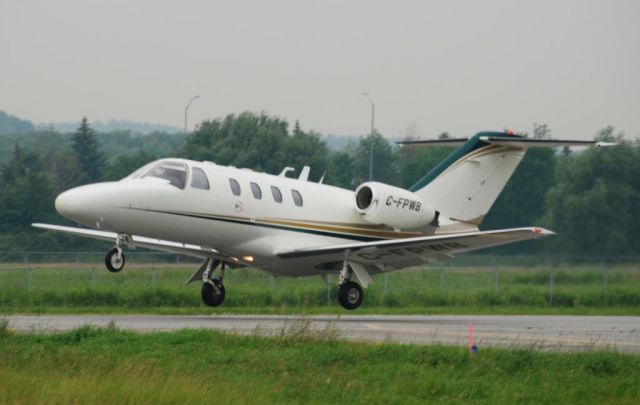 Cessna Citation CJ1 (C-FPWB) - Departure runway 15 at Toronto's (Markham) Buttonville Airport.