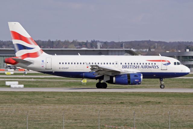 Airbus A319 (G-EUOF)