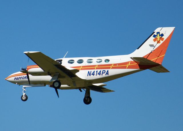 Cessna Chancellor (N414PA) - At Shreveport Regional.