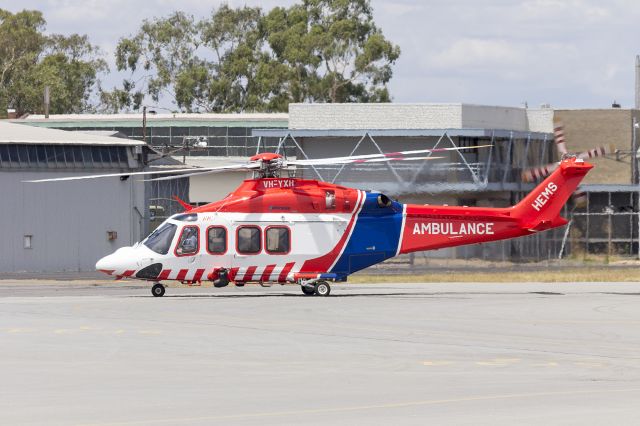 BELL-AGUSTA AB-139 (VH-YXH) - Australian Helicopters (VH-YXH) AgustaWestland AW139 at Wagga Wagga Airport.