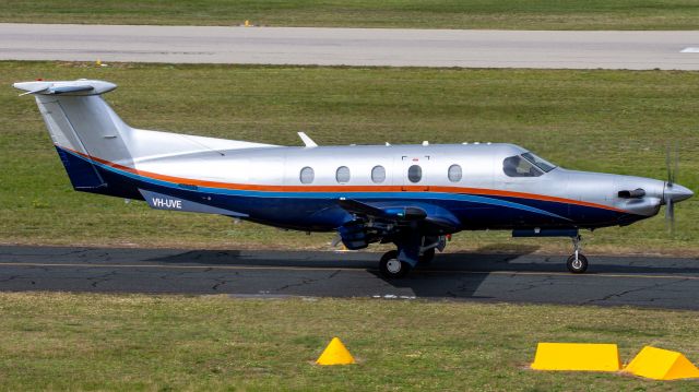 Pilatus PC-12 (VH-UVE)