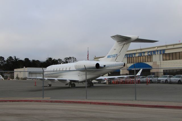 Bombardier Challenger 300 (N825CT) - KMRY - Monterey Jet Center AM - all quiet on the western front...