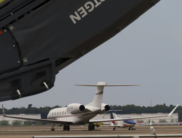 Gulfstream Aerospace Gulfstream G650 (VP-CVA) - Photo taken on Apr 12, 2023.