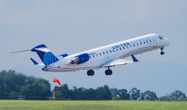 N554GJ — - Taking off looking good in the new livery!  8/7/20.