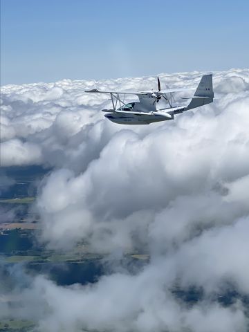 EDRA Super Petrel (N60SP) - Super Petrel N60SP captured in flight at 6,500 en-route to Tim's Ford Lake near Winchester, TN.