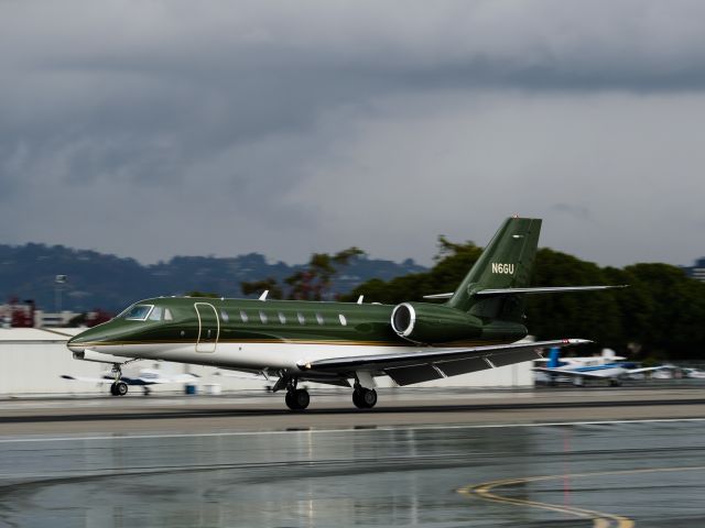 Cessna Citation Sovereign (N6GU) - N6GU arriving on RWY 21