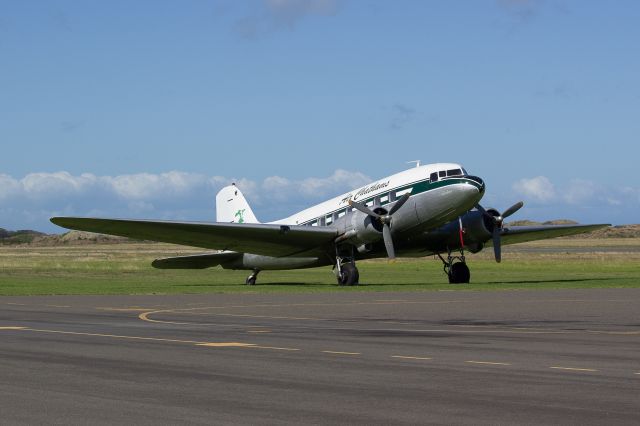 Douglas DC-3 (ZK-AWP) - On the ground at Wanganui Aiport 5 April 2018.