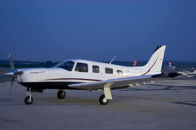 Piper Saratoga (N1054S) - Seen at KFDK on 6/8/2011