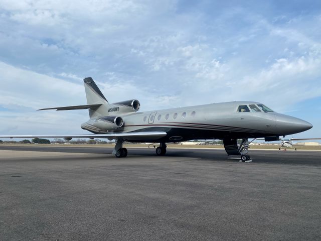 Dassault Falcon 50 (N510MP) - Falcon 50 after recieving new exterior paint and interior - 12/31/2021