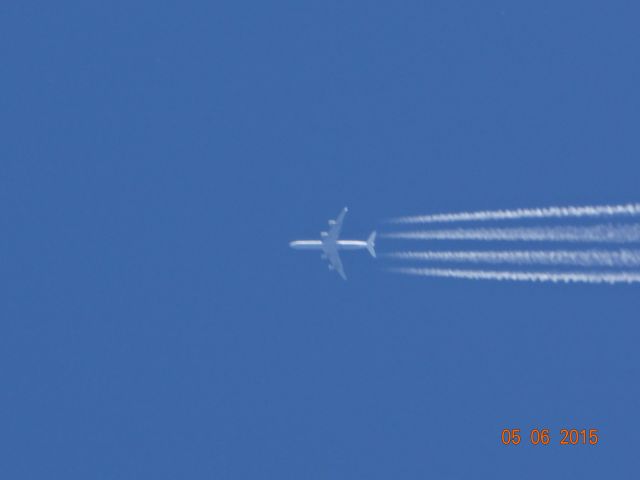 Airbus A340-600 (D-AIHQ) - Überflug LH714 am 05.06.15-16.45 Uhr, MUC(München) - HND(Tokio), 34975ft., 466kt.