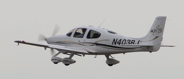 Cirrus SR-22 (N403BJ) - Departing rwy 27 on May 30th 2012...