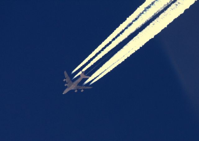 Airbus A380-800 — - AFR66 06NOV2014 FL380 LFPG-KLAX