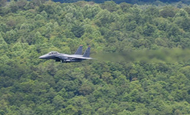 McDonnell Douglas F-15 Eagle — - Boss bird in the wild.