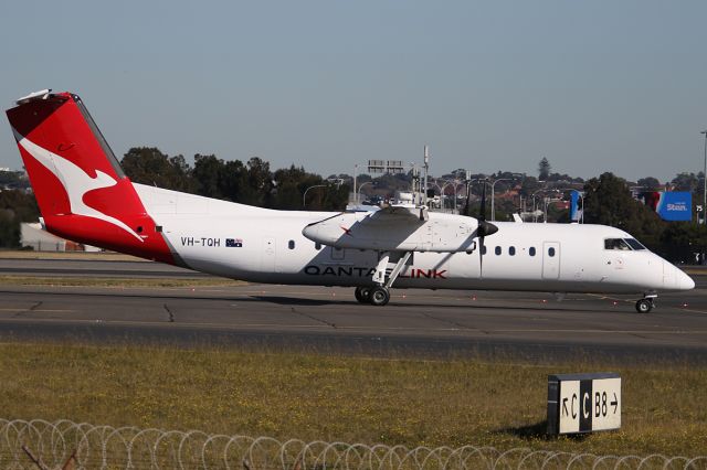 de Havilland Dash 8-300 (VH-TQH) - on 13 August 2019