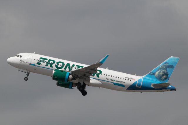 Airbus A320neo (N341FR) - 2020-05-22br /FFT1259 KEWR-KMCO