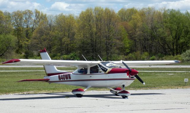 Cessna Cardinal (N40WN) - Catching some tarmac time is this 1968 Cessna 177 Cardinal in the Spring of 2023.