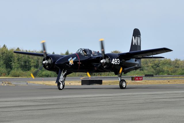 N6178C — - Grumman F7F-3 Tigercat C/N C.225 "Bad Kitty"