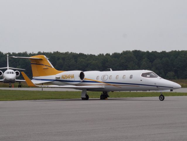 Learjet 31 (N264HA) - Taken at Saratoga County Airport on Aug.11,2017