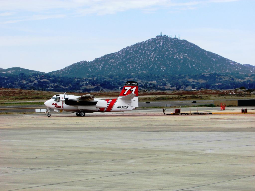 MARSH Turbo Tracker (N432DF) - Parked at Ramona