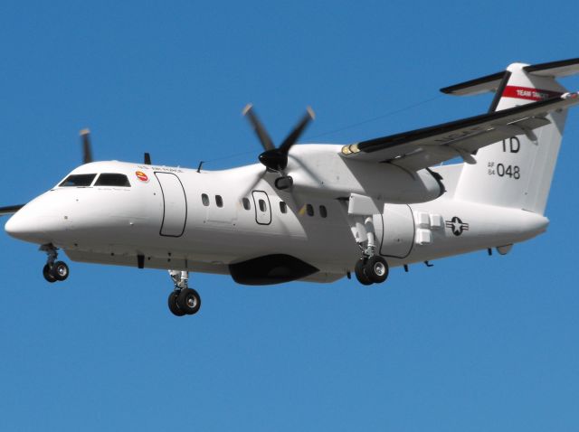 de Havilland Dash 8-100 (84-0048) - Widget 48 on short final for RWY 27