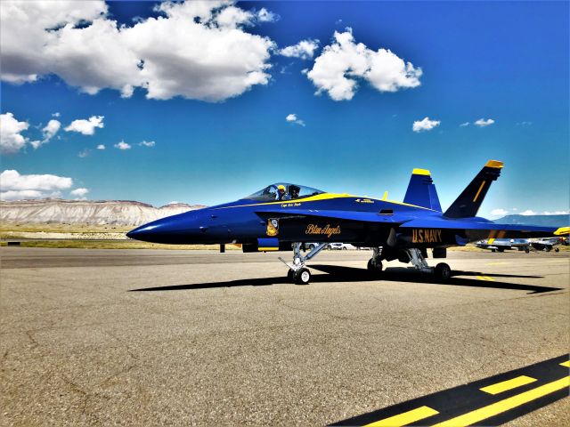 — — - Blue Angels Air show at KGJT