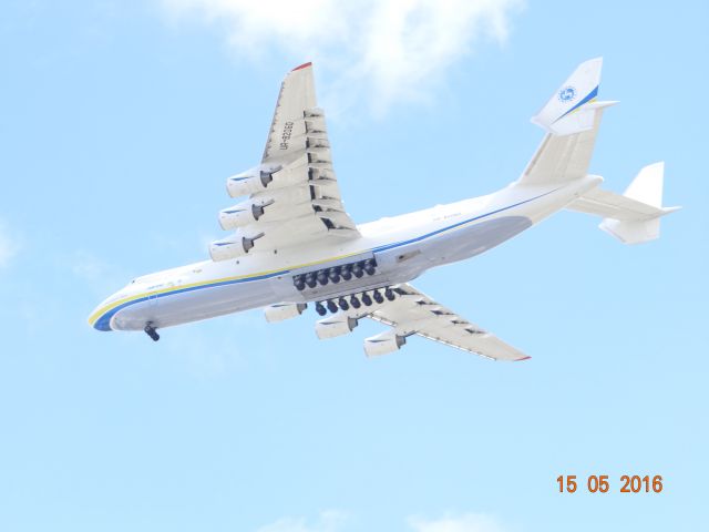 Antonov An-225 Mriya (UR-82060) - Guildford WA Australia on approach to Perth Airport  First visit to Australia 15/05/2016