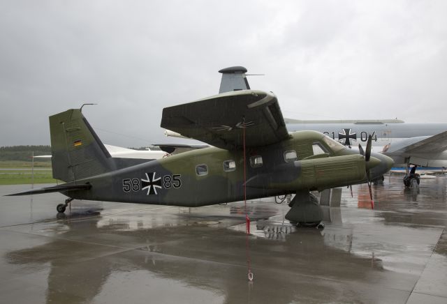 — — - At the Dornier Museum, Friedrichshafen, Germany.