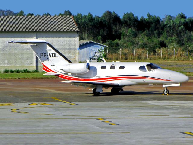 Cessna Citation Mustang (PR-VDL) - Cessna 510 Citation Mustang ( cn 510-0085 ) Criciúma - Forquilhinha (CCM / SBCM), Brazil