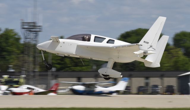 RUTAN Cozy (N56RP) - Airventure 2019