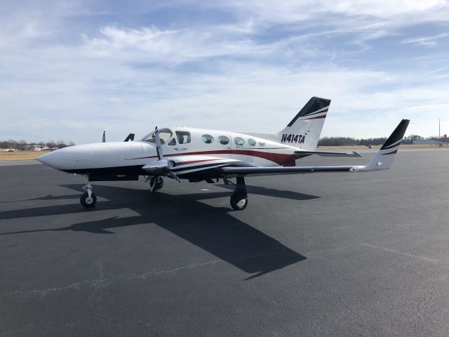 Cessna Chancellor (N414TA) - Great looking Cessna 414