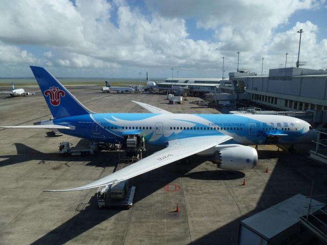 Boeing 787-8 (B-2727) - First scheduled B787 flight to Auckland