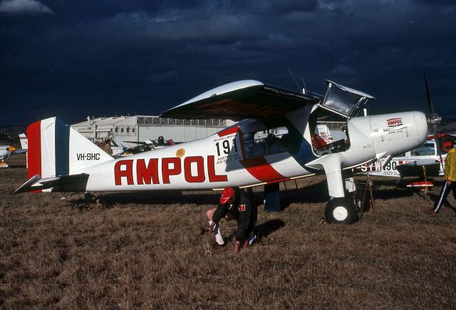 Dornier Fpl53 (VH-SHC) - DORNIER DO27-A4 - REG VH-SHC (CN 519) - PARAFIELD AIRPORT ADELAIDE SA. AUSTRALIA - YPPF 21/10/1976