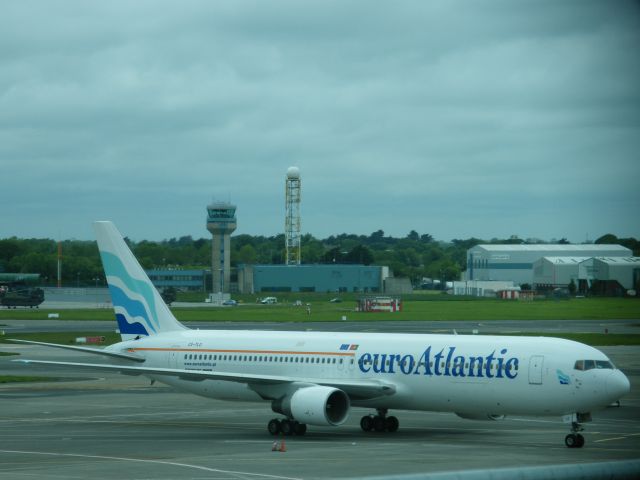 CS-TLO — - CS-TLO B767 24318 OF EUROTLANTIC ARR DUBLIN   21-05-2011 AS AMSTEL 711F