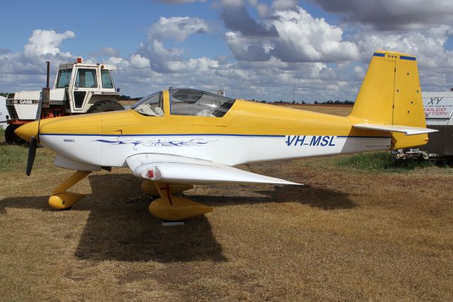 Vans RV-7 (VH-MSL)