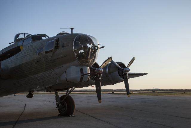 Boeing B-17 Flying Fortress (N93012) - Collin's Foundation B-17G on the ramp in Texas