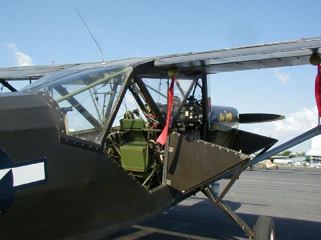 N57789 — - Commemorative Air Force OY-1/L-5G Miss Ziggy at the Midway Pancake Breakfast in 2006