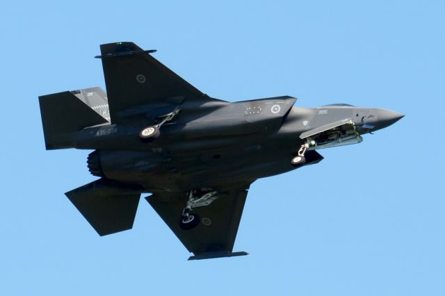 A35020 — - Lockheed-Martin F-35A cn AU-20. RAAF serial A35-020, 77 Sqdn, RAAF Base Pearce 13 September 2024