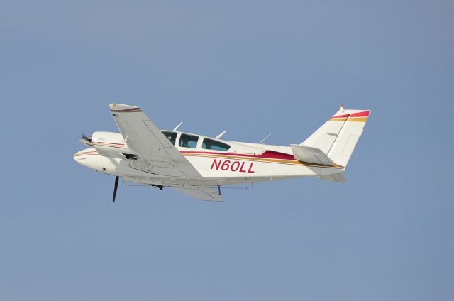 Beechcraft 55 Baron (N60LL) - Seen at KFDK on 2/20/2010    a href=http://discussions.flightaware.com/profile.php?mode=viewprofile&u=269247  [ concord977 profile ]/a