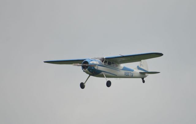 Cessna LC-126 (N9871A) - Final approach to runway 36 at Oshkosh Airventure 2018