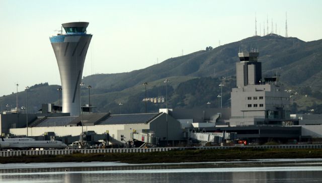 — — - ATC Towers, On left, the newer, which will replace its "grandfather" on the right.