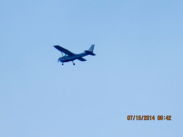 Cessna Skylane (N739KC) - OVER BAXTER SPRINGS KS.