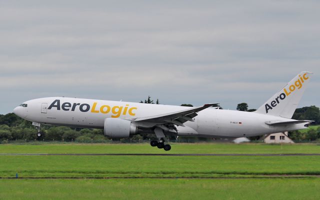 Boeing 777-200 (D-AALD) - aerologic b777-fzn d-aald about to land at shannon from chicago 14/8/16.