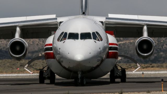 N635AC — - Tanker 167 working the Poodle Fire out of KRTS.