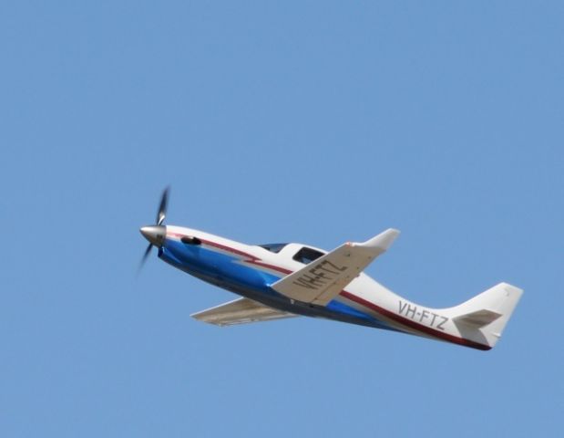 Lancair Lancair 4 (VH-FTZ) - Lancair Propjet departing YPJT