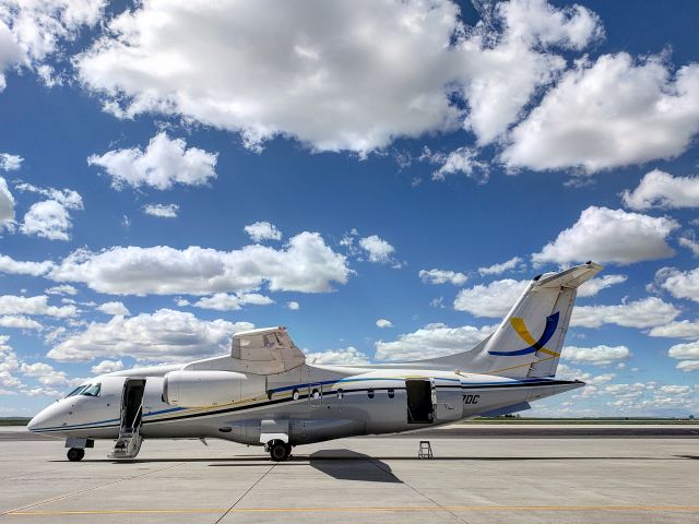 Fairchild Dornier 328 — - Dornier 328 waiting on PAX